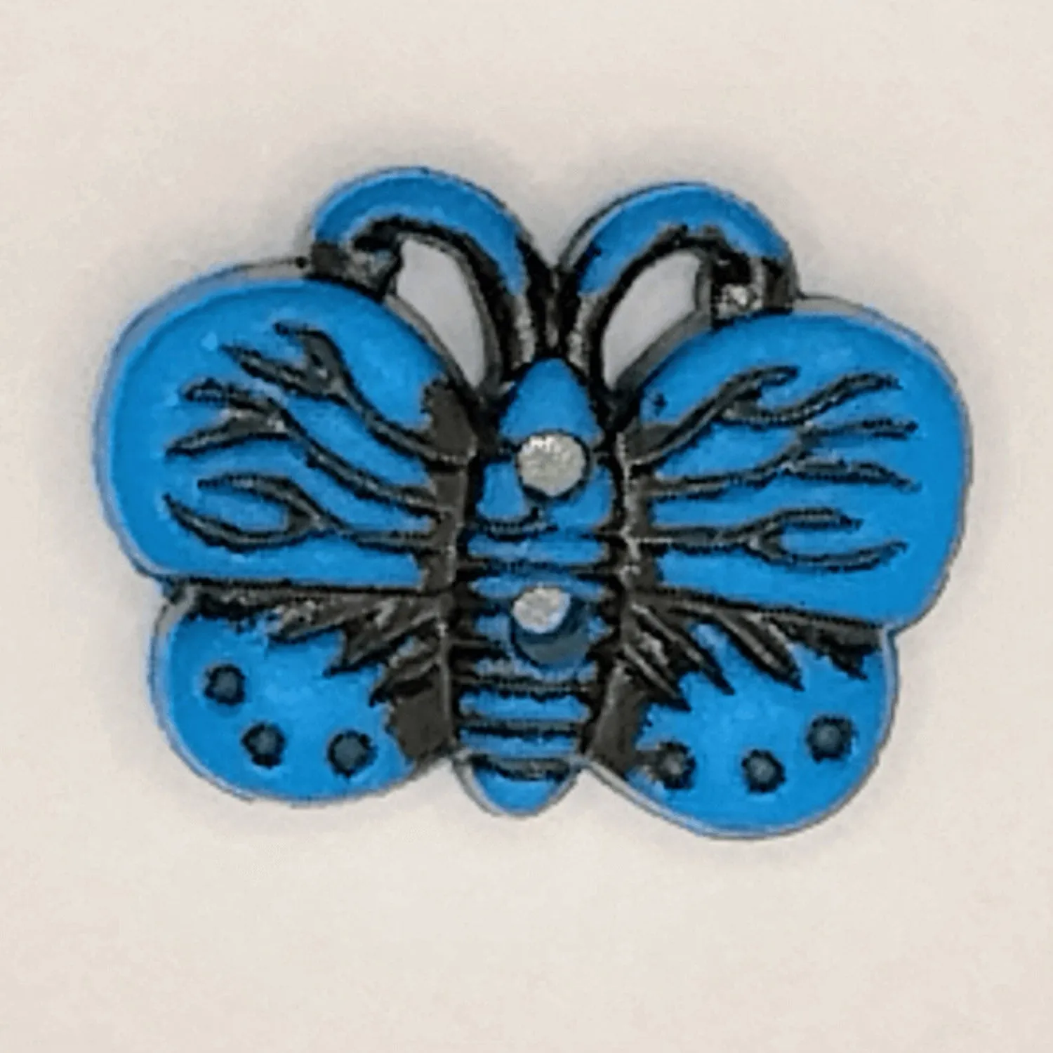 2 Hole Butterfly Button 20mm