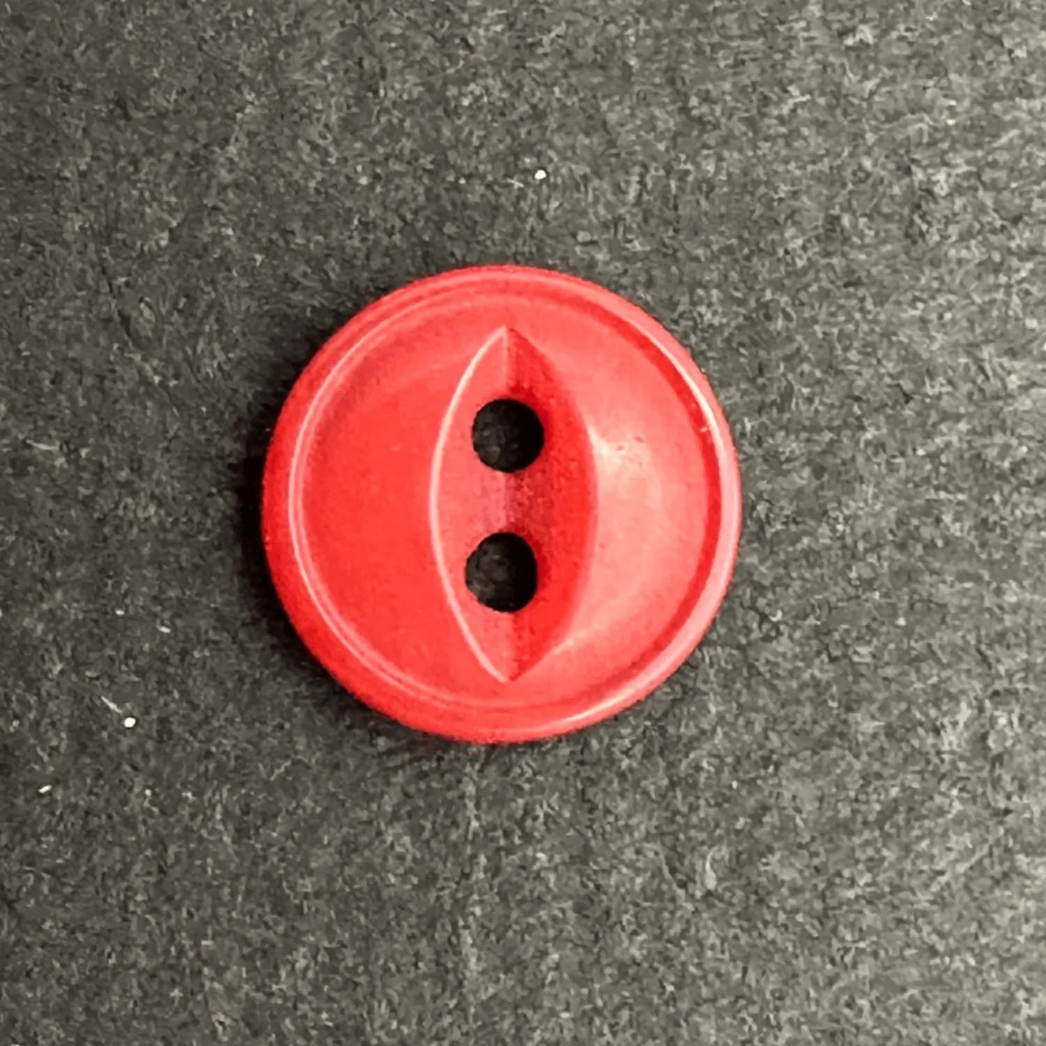 2 Hole Rim Edge Fish Eye Shirt Button 12mm