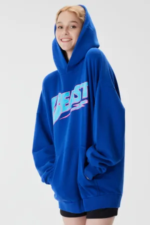 3D BOLT HOODIE - COBALT BLUE