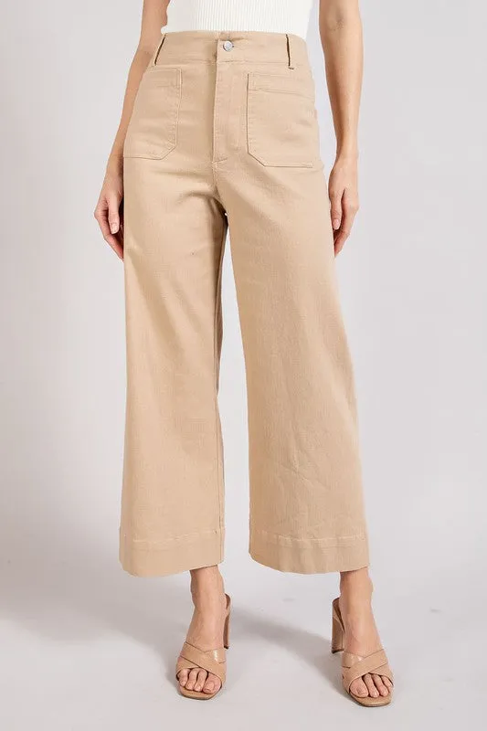 Ada Soft Washed Wide Leg Pants