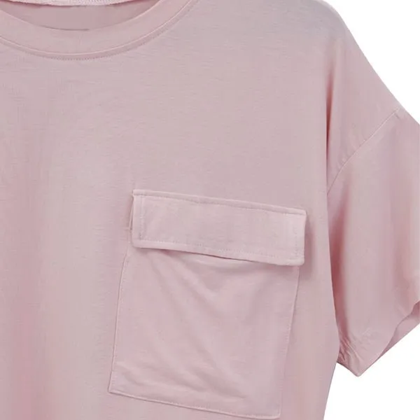 Bamboo T-shirt- Baby Pink