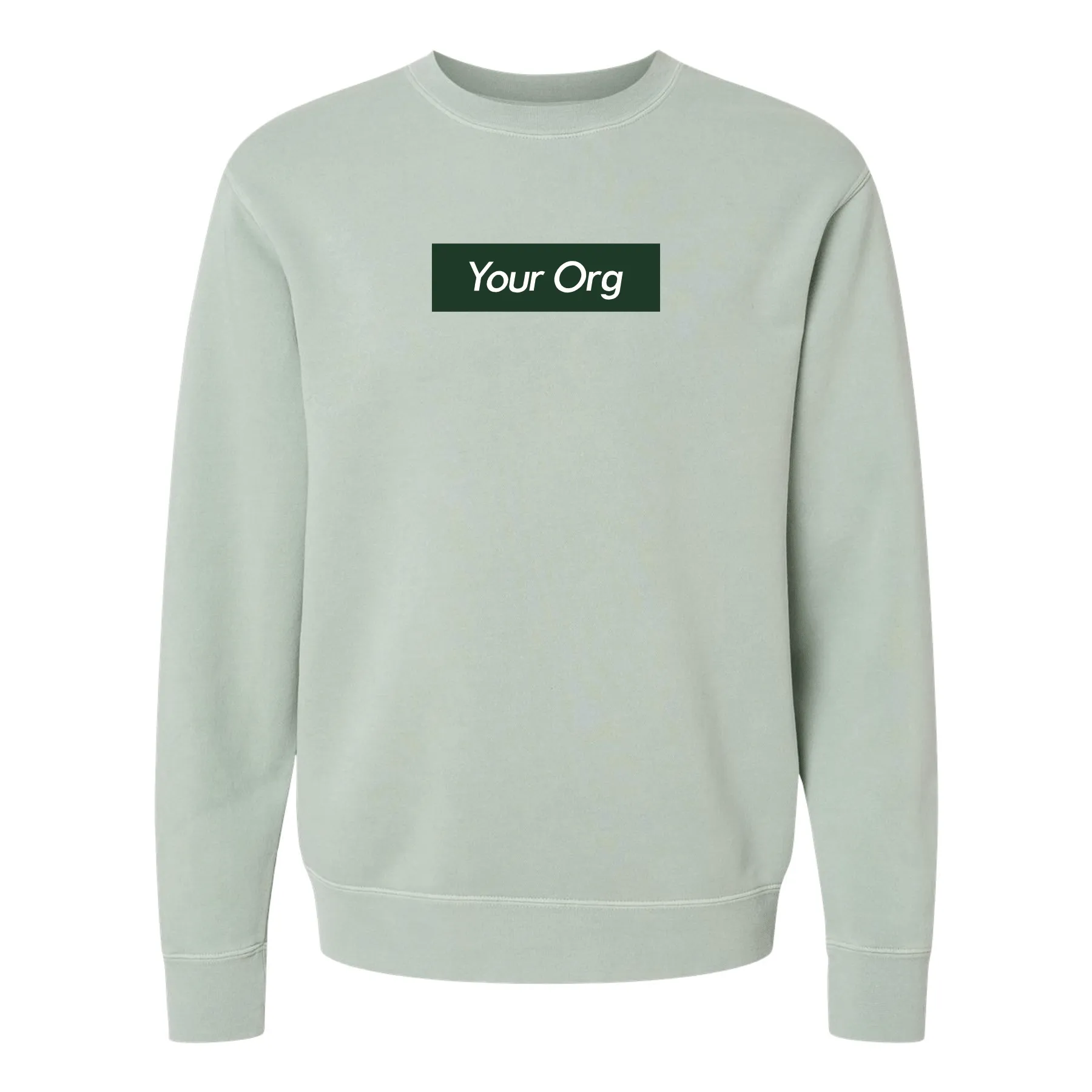 Box Logo - Independent Pigment Dyed Crewneck