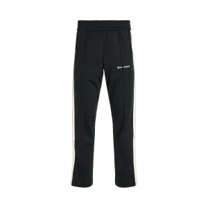 Classic Logo Track Pants in Black/Off White