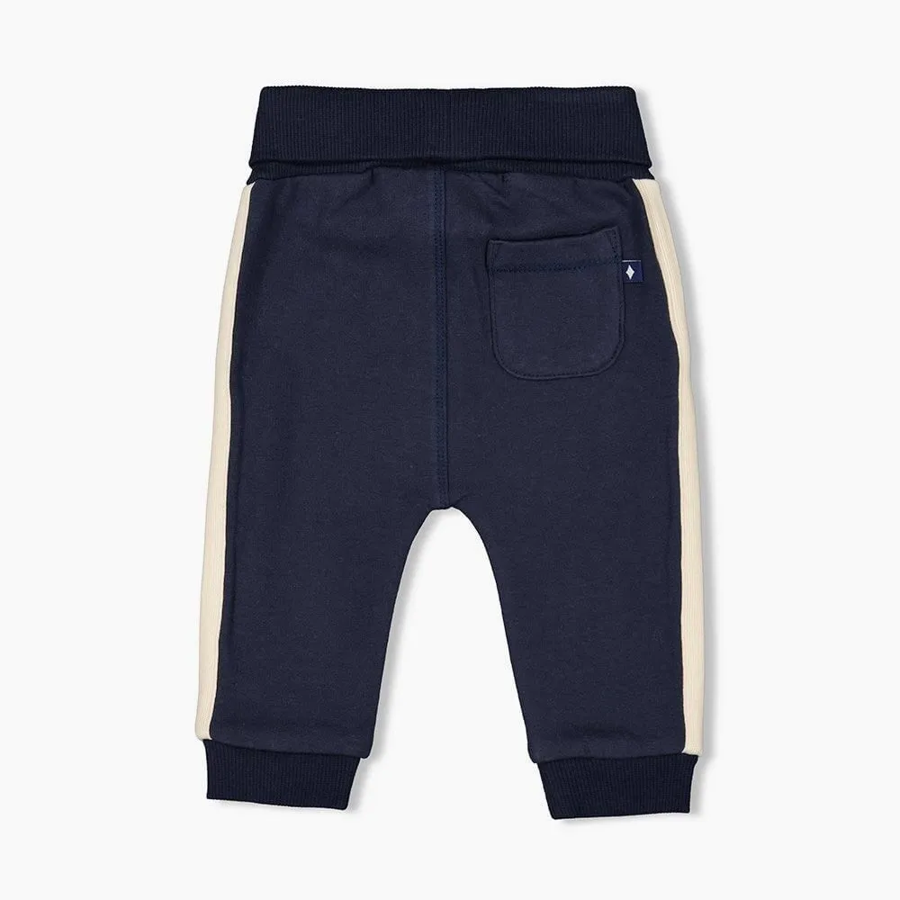 CLUB CROISSANT - Classic Side Stripe Soft Fleece Pants