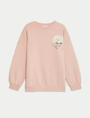 Cotton Rich Graphic Sweatshirt