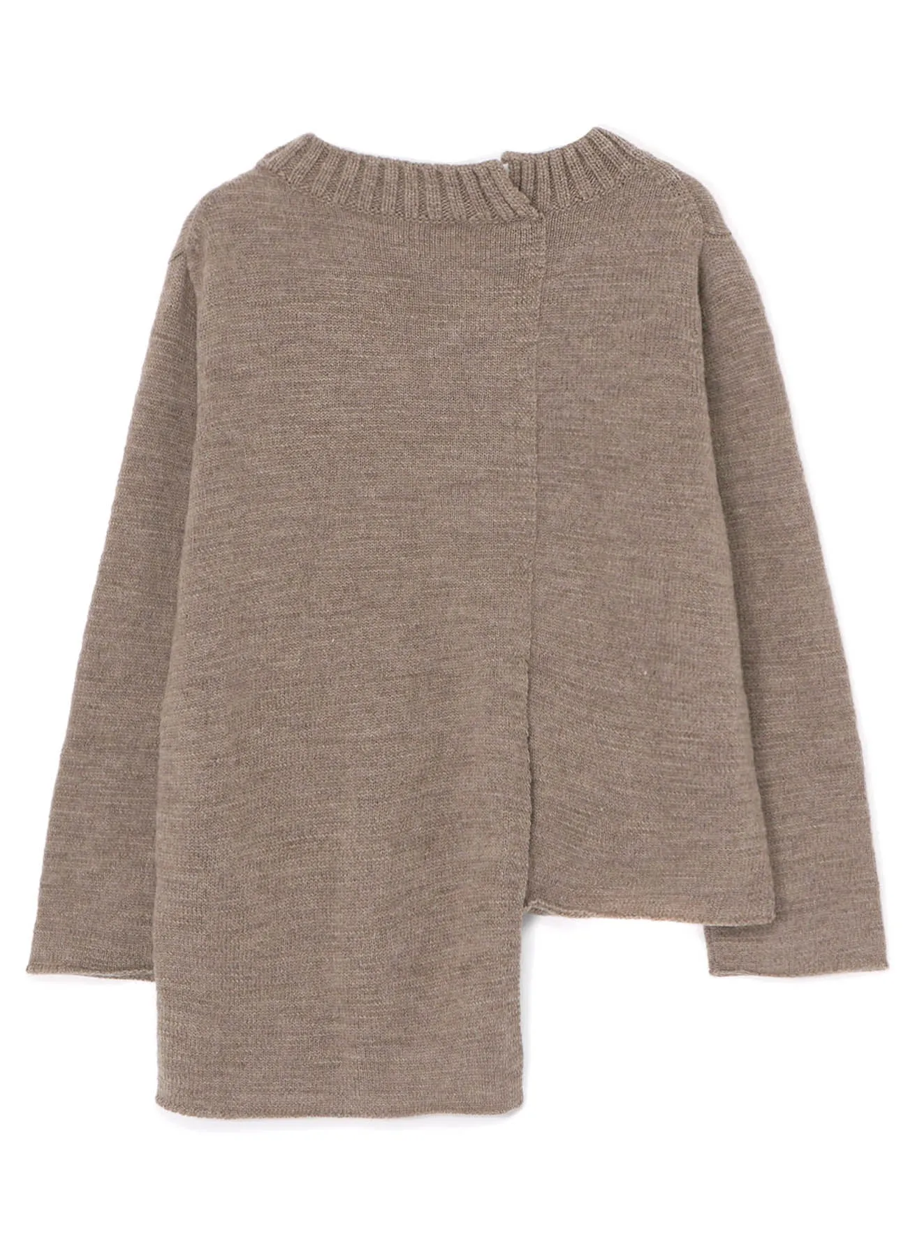 DECONSTRUCTED V-NECK SWEATER