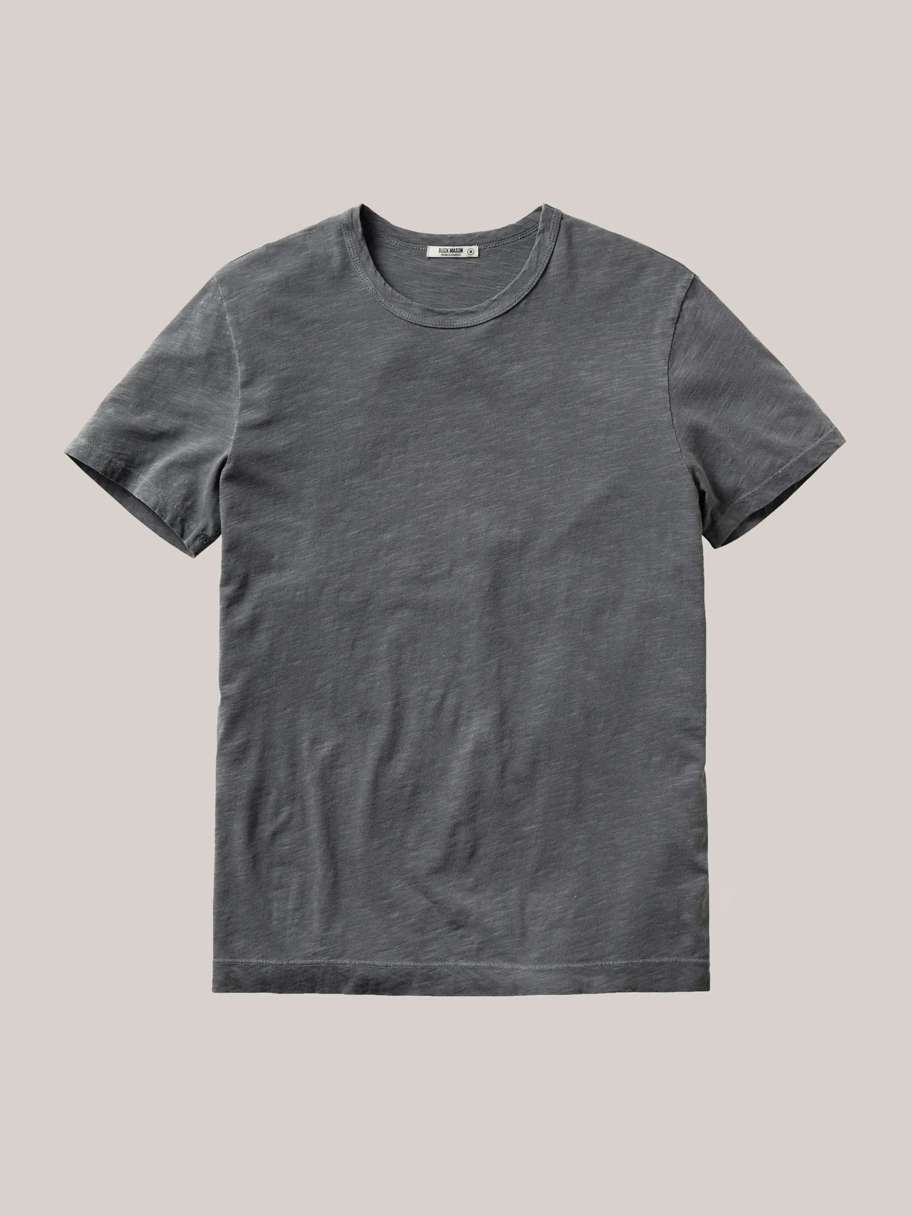 Faded Black Venice Wash Slub Classic Tee