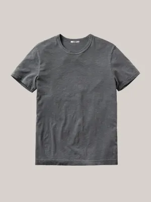 Faded Black Venice Wash Slub Classic Tee