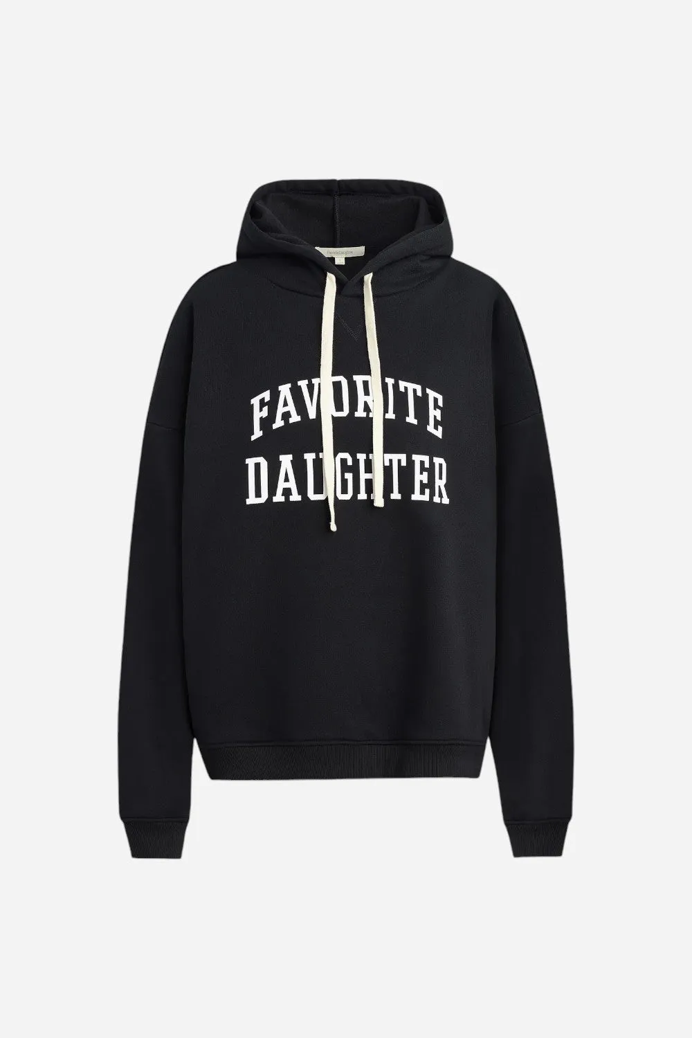 Favorite Daughter The Collegiate Hoodie in Black