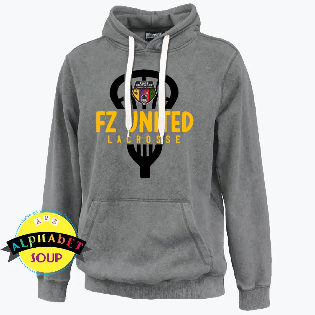 FZ United Boys Lacrosse Sandwash Hoodie Sweatshirts