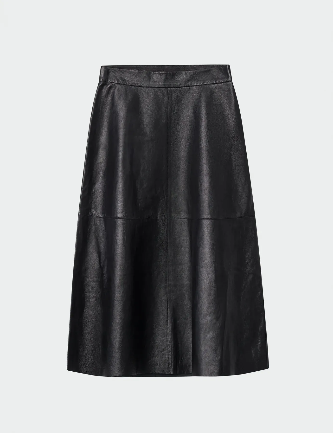 Gardenia Lamb Think Polished Skirt