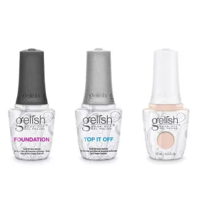 Gelish Combo - Base, Top & Prim-rose and Proper