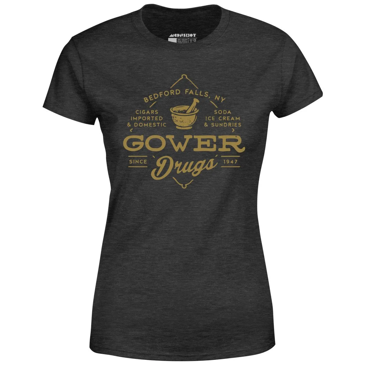 Gower Drugs - Bedford Falls, NY - Women's T-Shirt