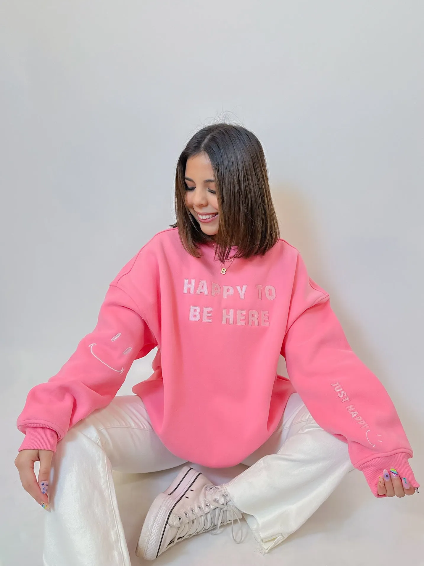 Happy To Be Here Sweatshirt