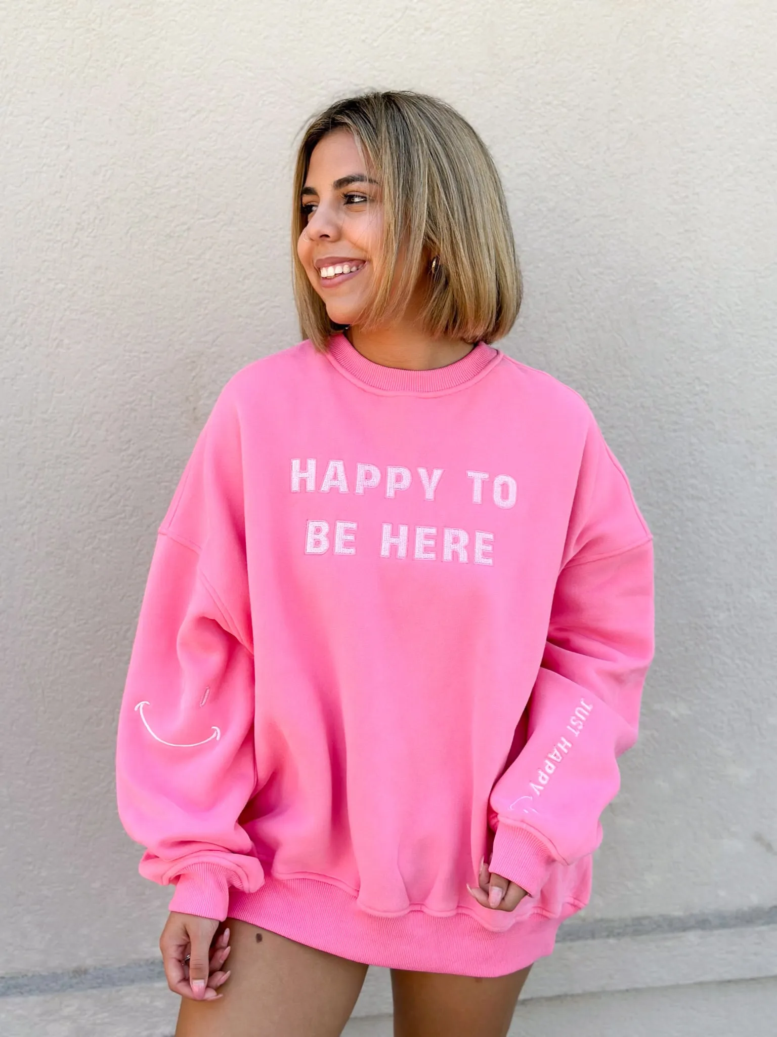 Happy To Be Here Sweatshirt