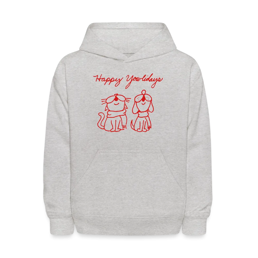 Happy Yowlidays Kids' Hoodie