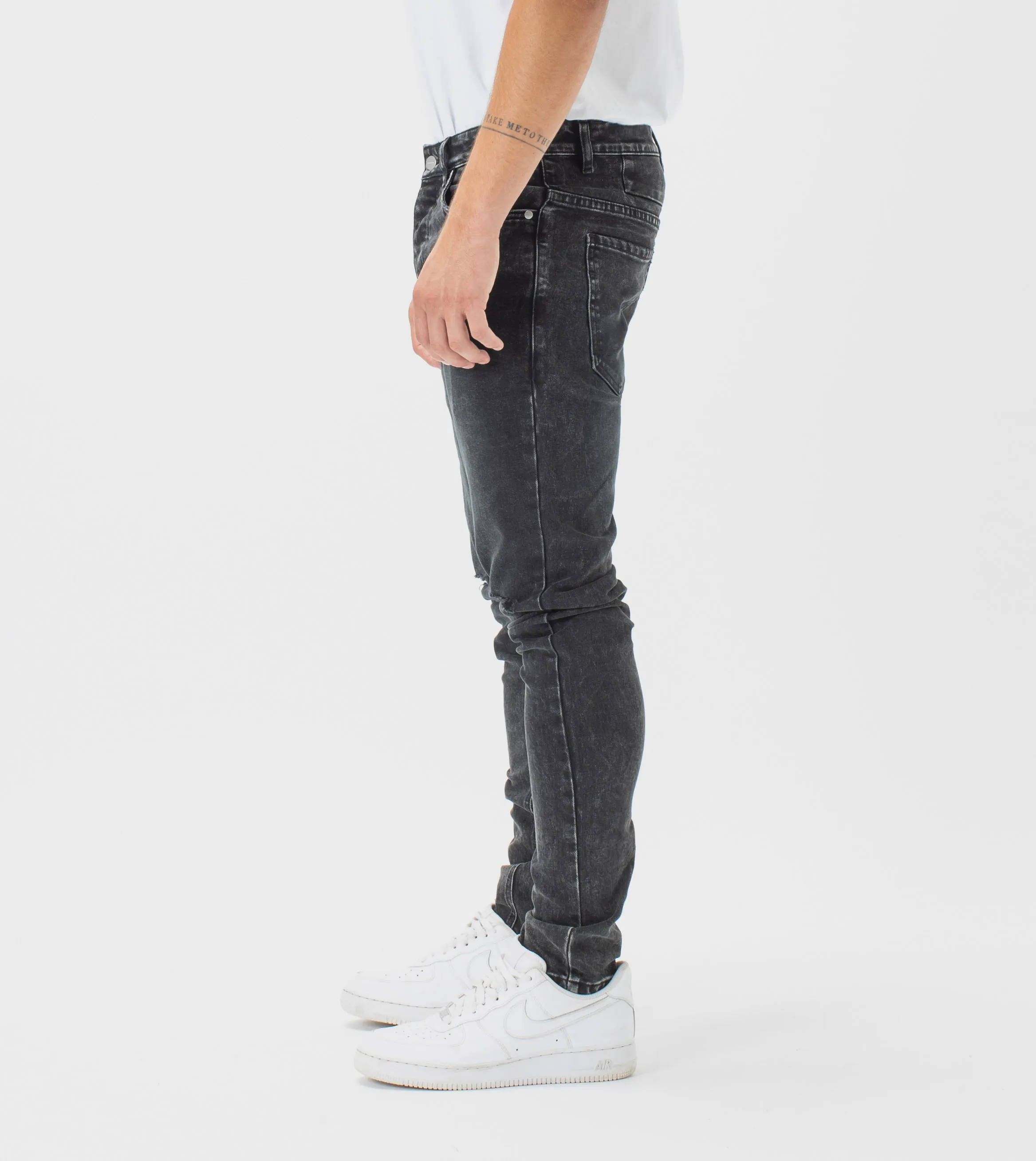 Joe Blow Denim Vintage Black Distressed