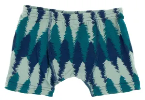 KicKee Pants Navy Forestry Single Boxer Brief