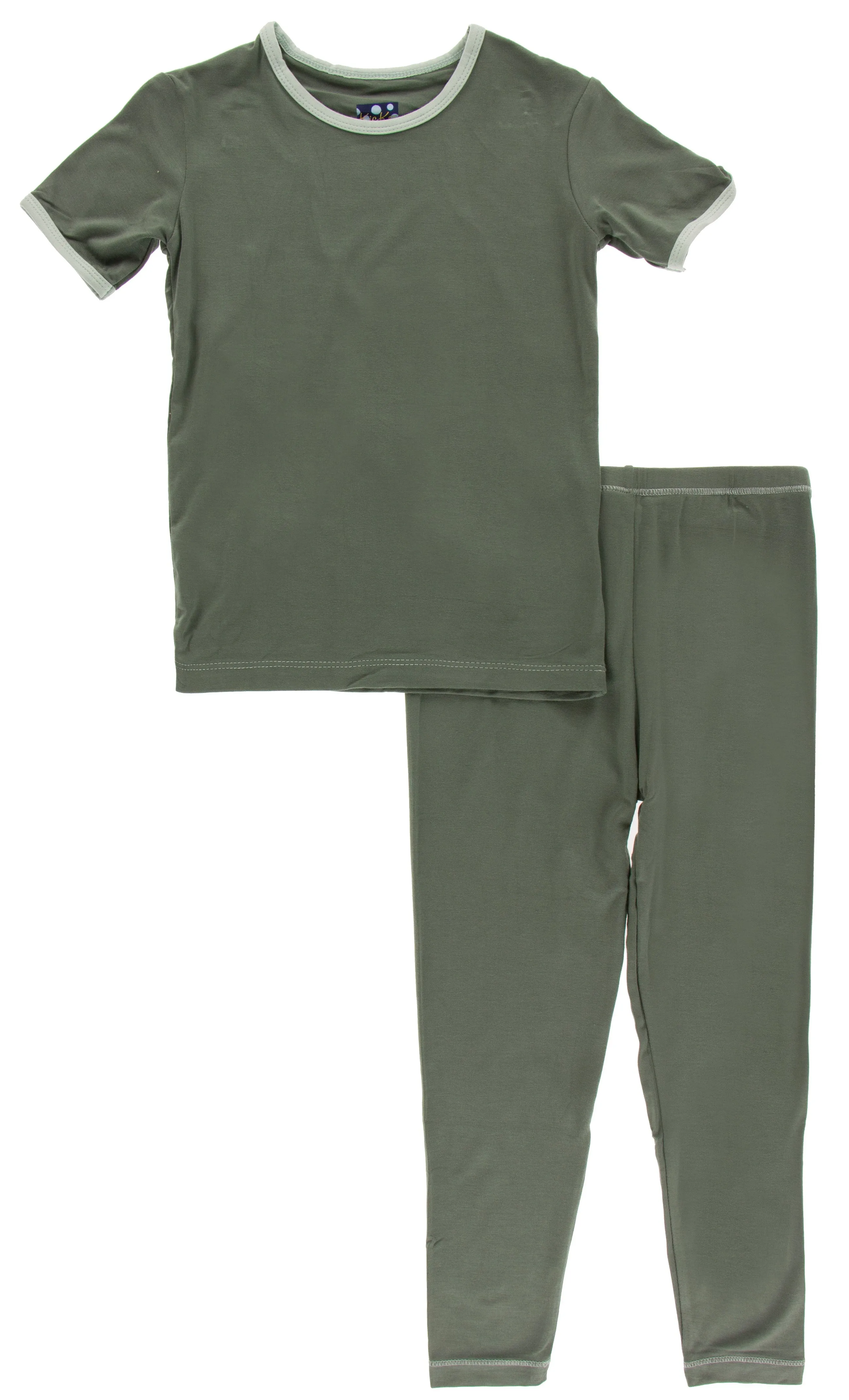 KicKee Pants Solid Zoology & Biology Pajama Set w/Pants (5 Colors)