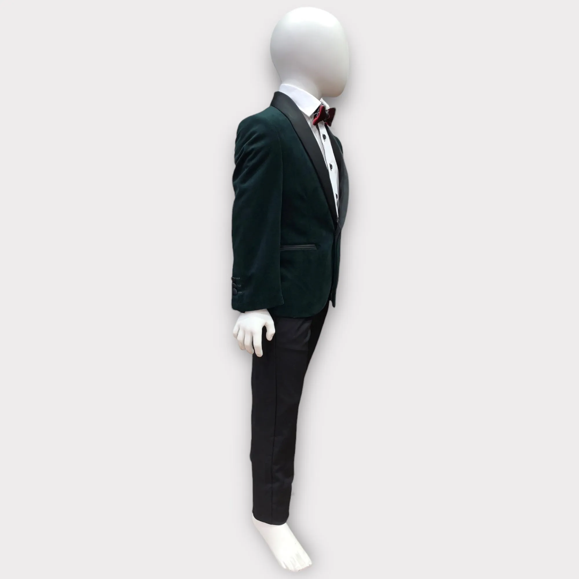 Kids Tuxedo  #OLIVER - Velvet Green