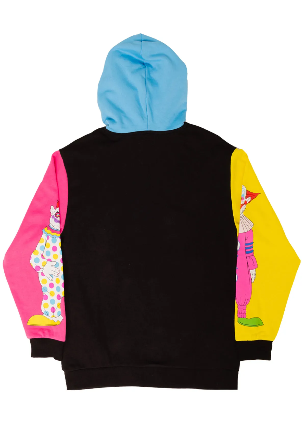 Killer Klowns From Outer Space Color Block Unisex Hoodie