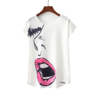 Lips of Angel Printed Tees