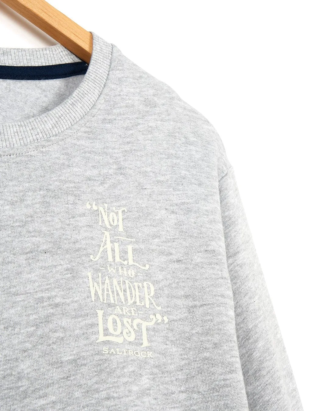 Lost Ships - Mens Crew Sweat - Grey