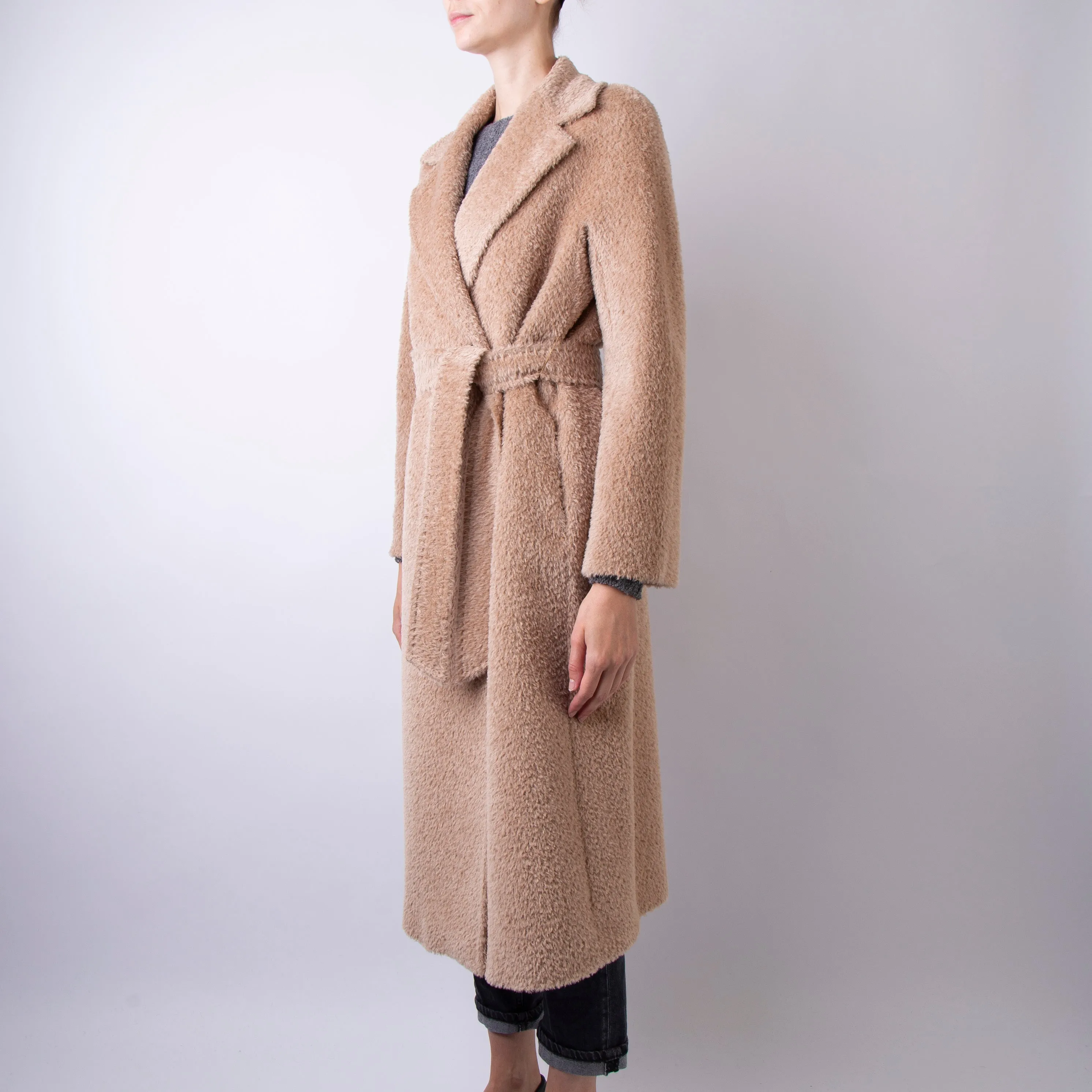 MAX MARA STUDIO COAT 2426016132600 004 BEIGE