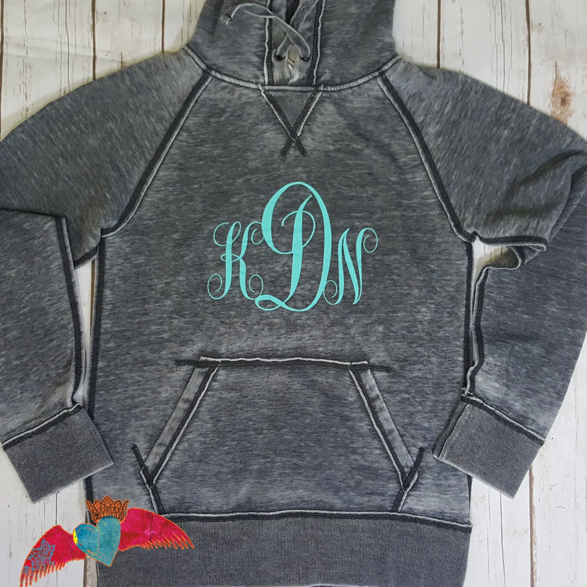 Monogram Vintage Hoodie