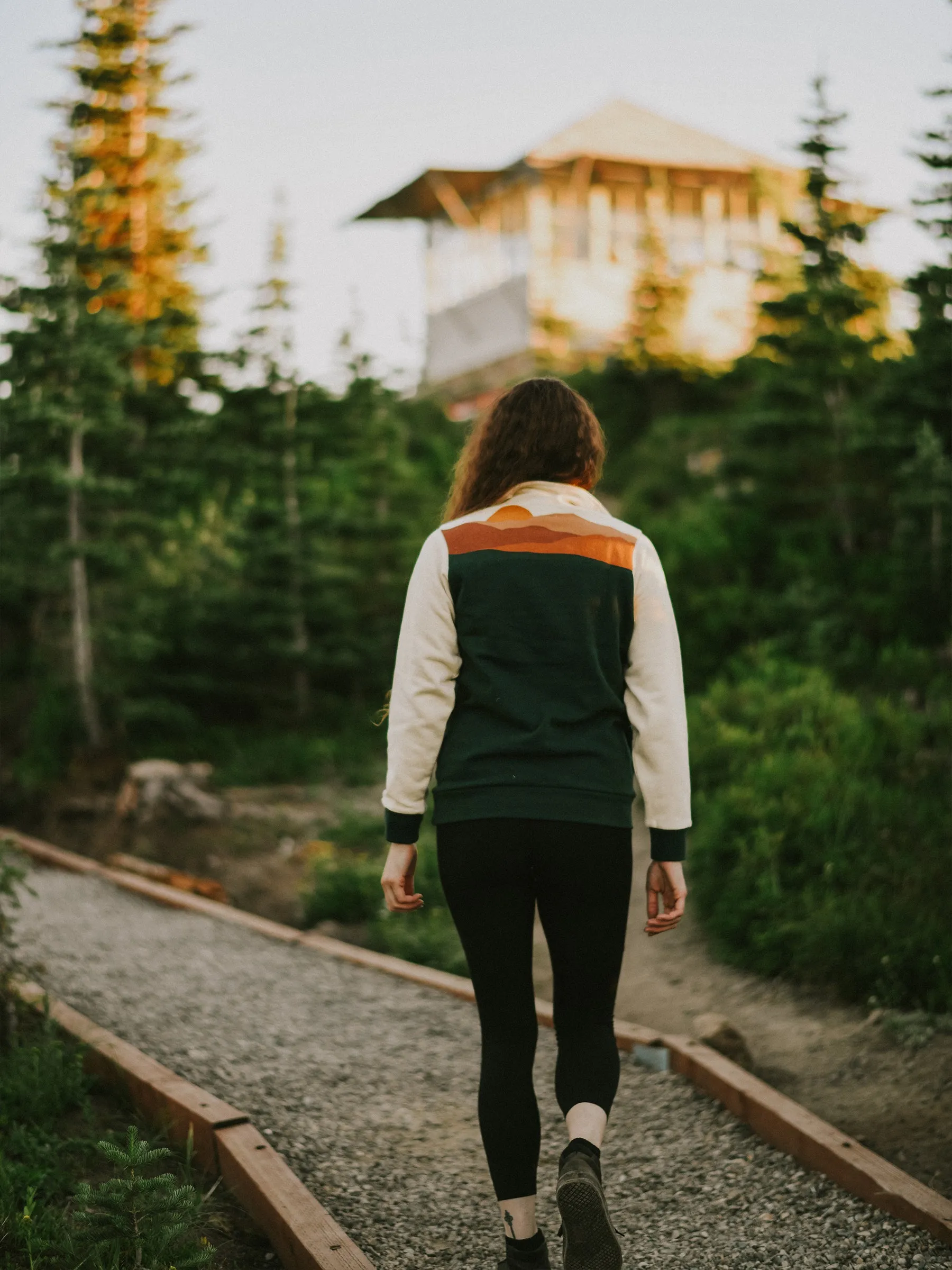 Mountain Sunset Quarter-zip