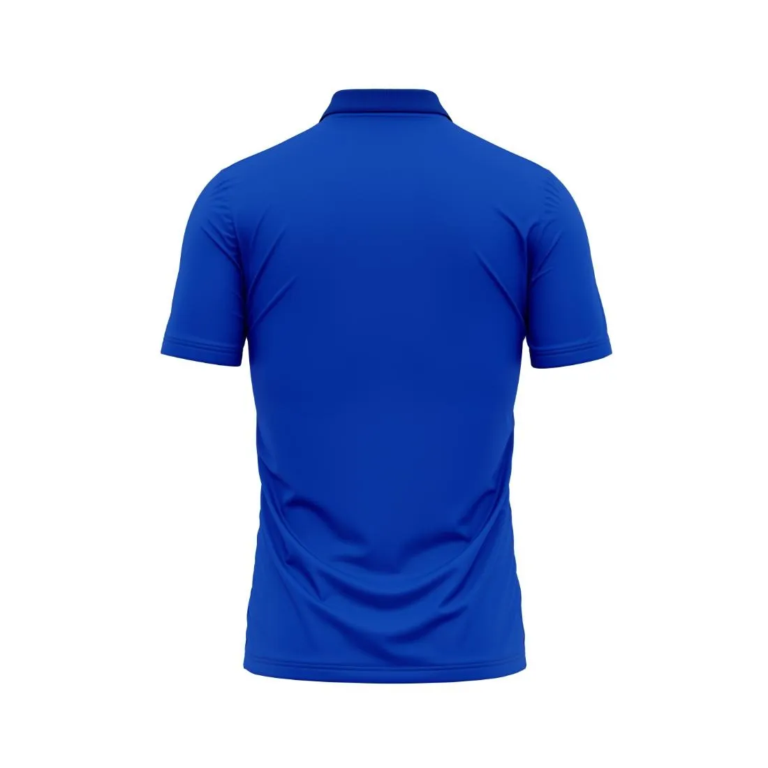 Next Print Customized Polo Neck Royal Blue Jersey NPTS06