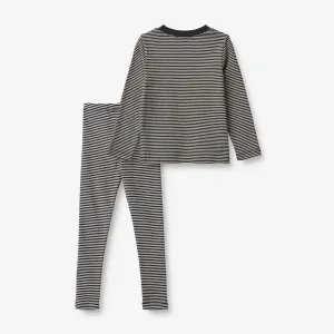 Nightwear Mads - navy night stripe