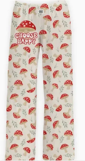 Pants- Lounge Pants Mushroom