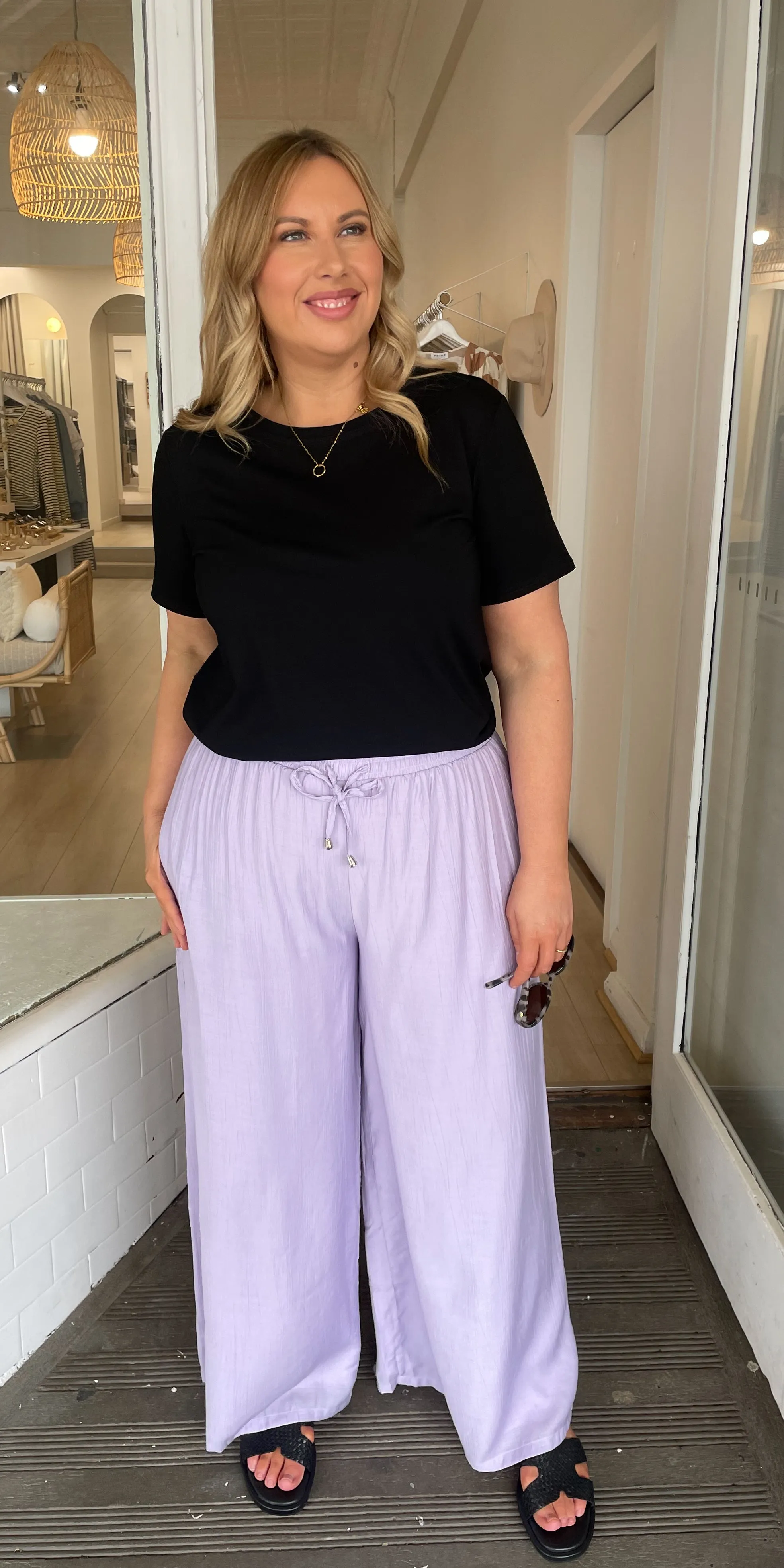 Paris pants - lilac