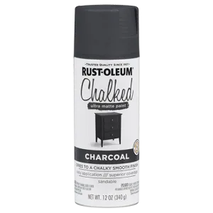 Rust-Oleum® Chalked Ultra Matte Paint Charcoal (12 Oz, Charcoal)