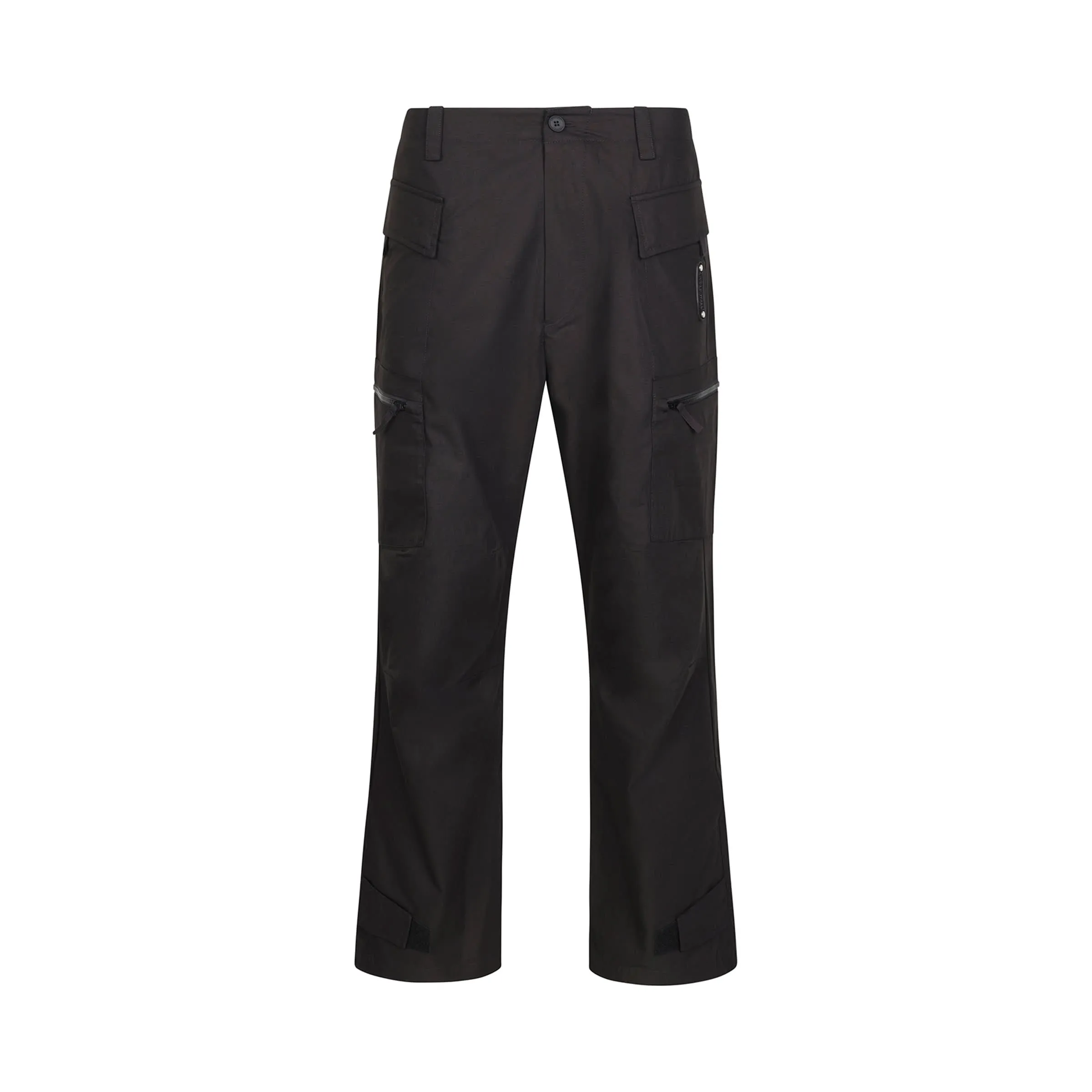 Static Zip Pant in Black