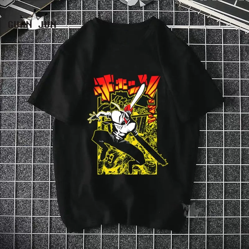 T Shirts Set-1 Chainsaw Man (Variants Available)