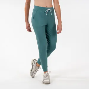 Tempo Performance Jogger | Heather - Leaf Green/Bullfrog Green