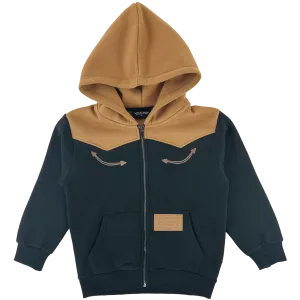 TIN PONDEROSA ZIP HOODIE SWEATSHIRT