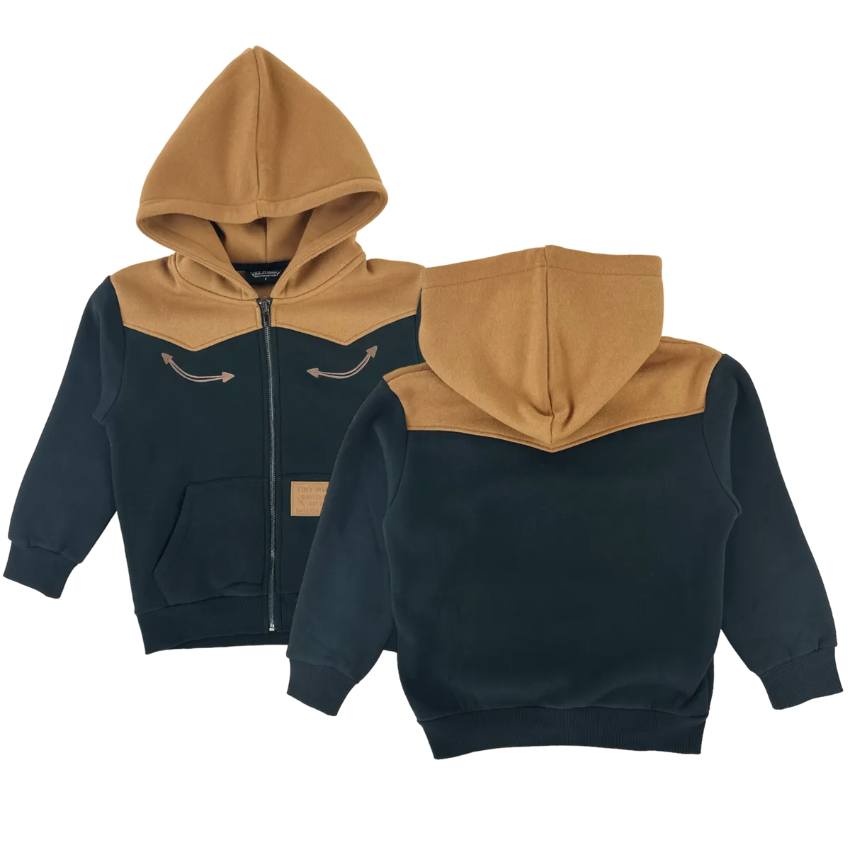 TIN PONDEROSA ZIP HOODIE SWEATSHIRT