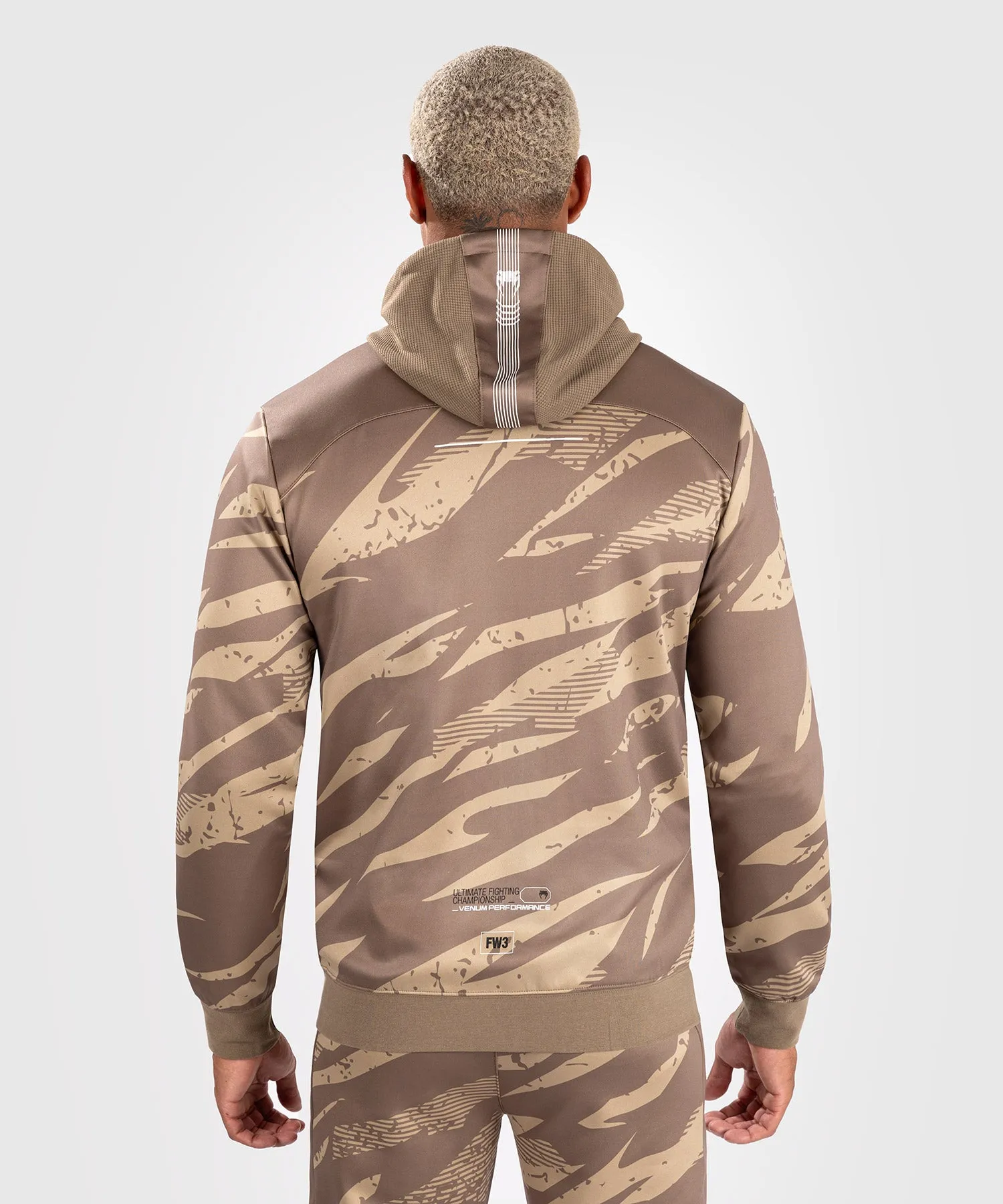 UFC Adrenaline by Venum Fight Week Men’s zip Hoodie - Desert Camo