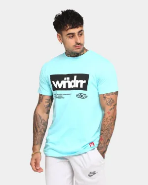 WNDRR Men's Manifest Custom Fit Short Sleeve T-Shirt Light Blue